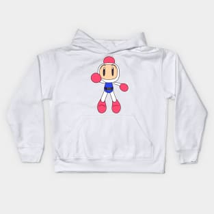 White - Super Bomberman R Kids Hoodie